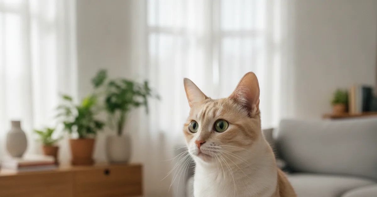 Chat tigré assoupi